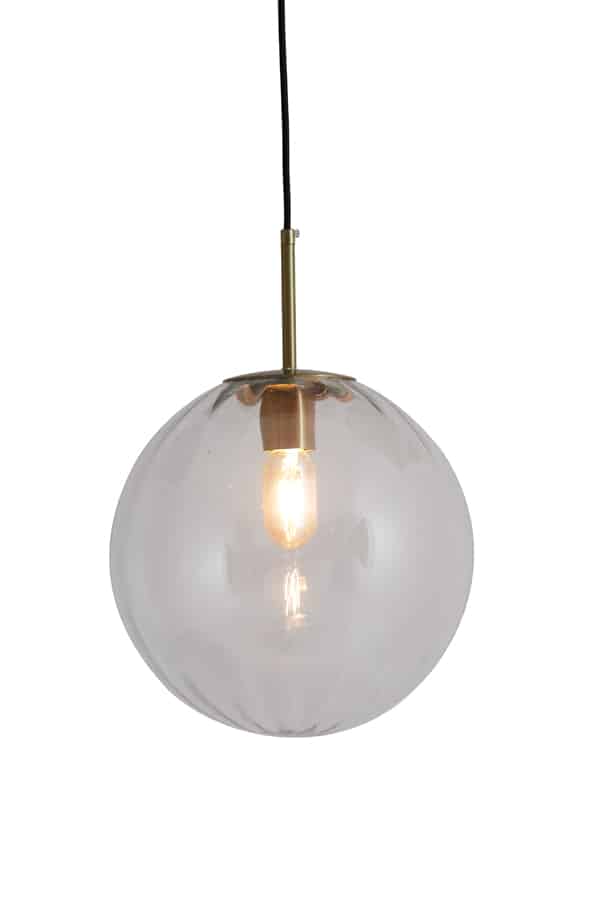 Hängeleuchte Magdala 8211 30 Cm 8211 Glas Hellgold 8211 Rhb Home Amp Living