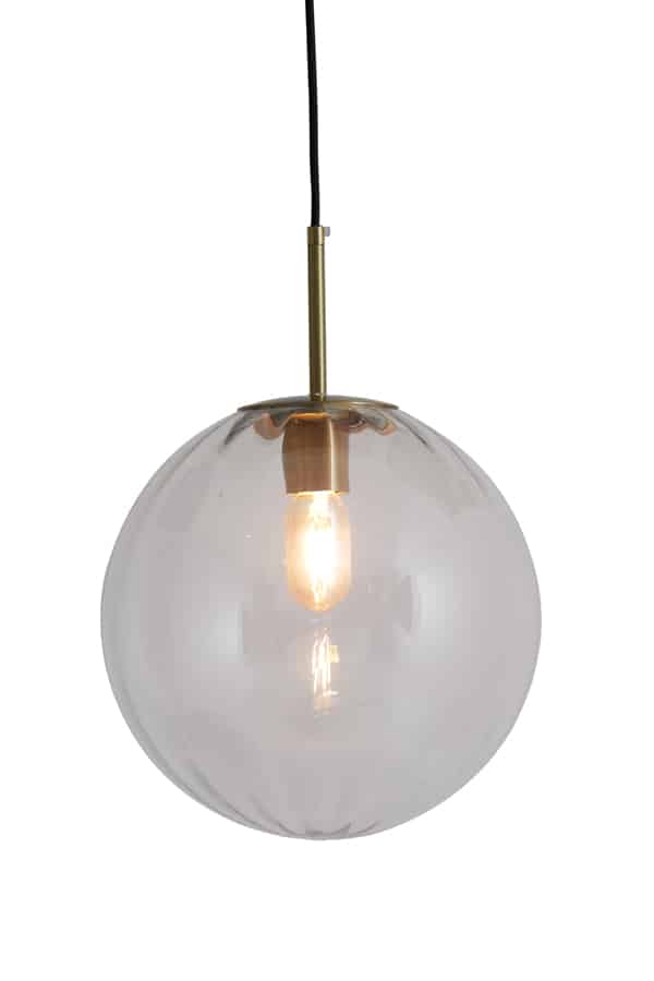 Hängeleuchte Magdala 8211 40 Cm 8211 Glas Hellgold 8211 Rhb Home Amp Living