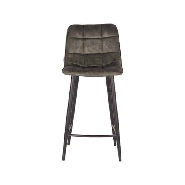 Barhocker Jelt 8211 Hunter 8211 Velours 8211 Sitzhöhe 65 8211 Label51 8211 Rhb Home Amp Living