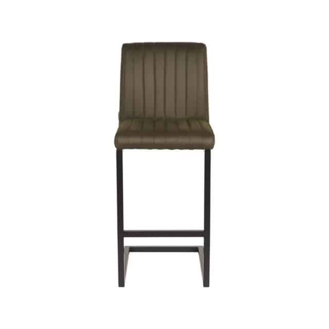 Barhocker Milo 8211 Armeegrün 8211 Mikrofaser 8211 Sitzhöhe 65 8211 Label51 8211 Rhb Home Amp Living