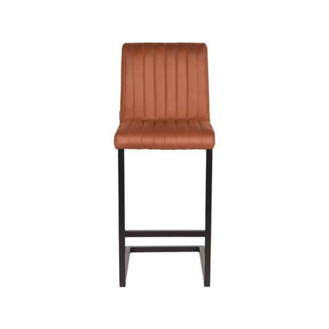 Barhocker Milo 8211 Cognac 8211 Mikrofaser 8211 Sitzhöhe 65 8211 Label51 8211 Rhb Home Amp Living