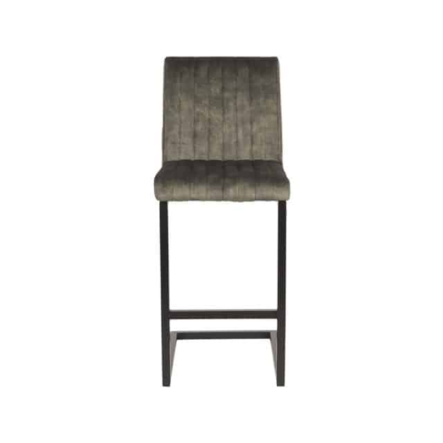 Barhocker Milo 8211 Hunter 8211 Velours 8211 Sitzhöhe 65 8211 Label51 8211 Rhb Home Amp Living