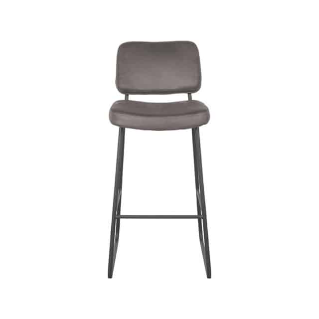 Barhocker Noah 8211 Anthrazit 8211 Mikrofaser 8211 Sitzhöhe 78 8211 Label51 8211 Rhb Home Amp Living
