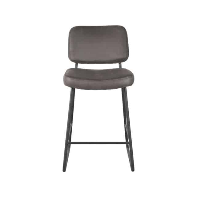 Barhocker Noah 8211 Anthrazit 8211 Mikrofaser 8211 Sitzhöhe 65 8211 Rhb Home Amp Living