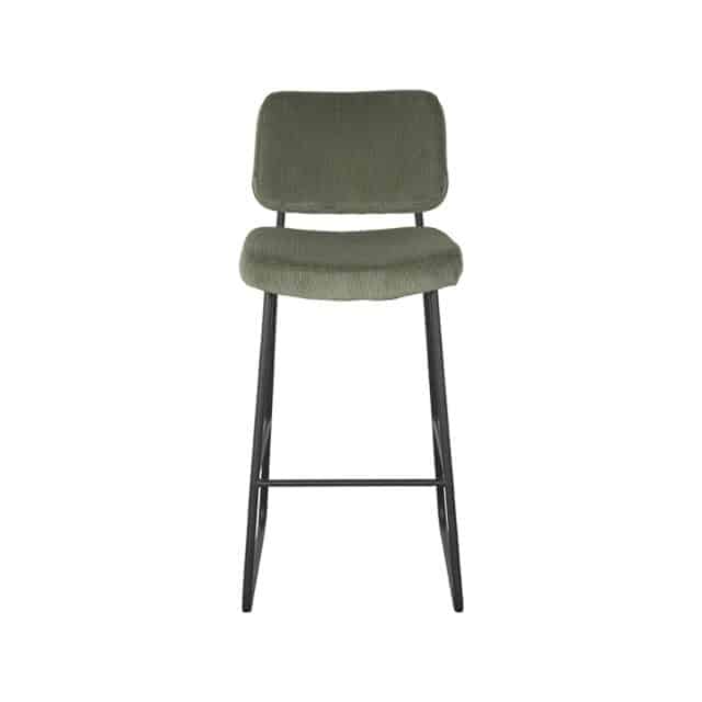 Barhocker Noah 8211 Grün 8211 Ribcord 8211 Sitzhöhe 78 8211 Label51 8211 Rhb Home Amp Living