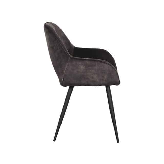 Esszimmerstuhl Fer 8211 Anthrazit 8211 Velours 8211 Label51 8211 Rhb Home Amp Living