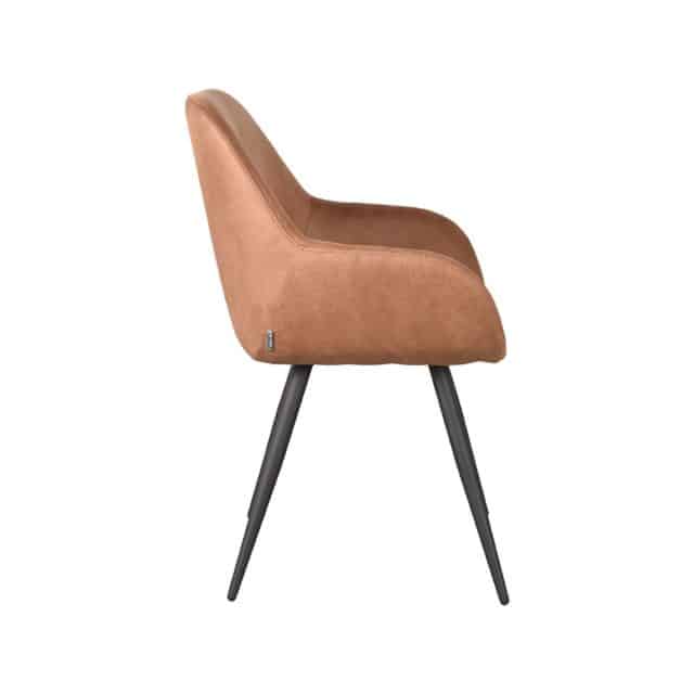Esszimmerstuhl Fender 8211 Cognac 8211 Mikrofaser 8211 Label51 8211 Rhb Home Amp Living