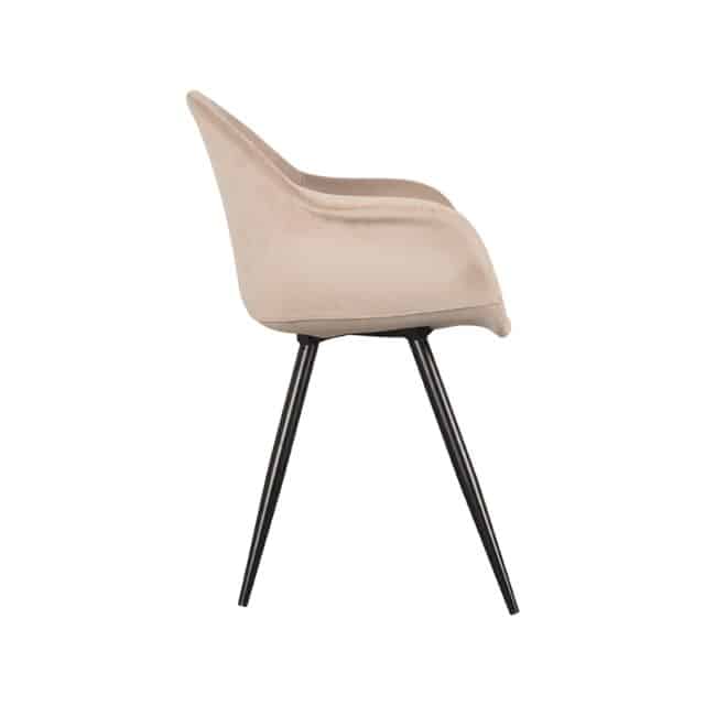 Esszimmerstuhl Forli 8211 Sand 8211 Samt 8211 Label51 8211 Rhb Home Amp Living