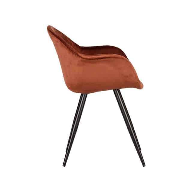 Esszimmerstuhl Forli 8211 Rust 8211 Velvet 8211 Label51 8211 Rhb Home Amp Living