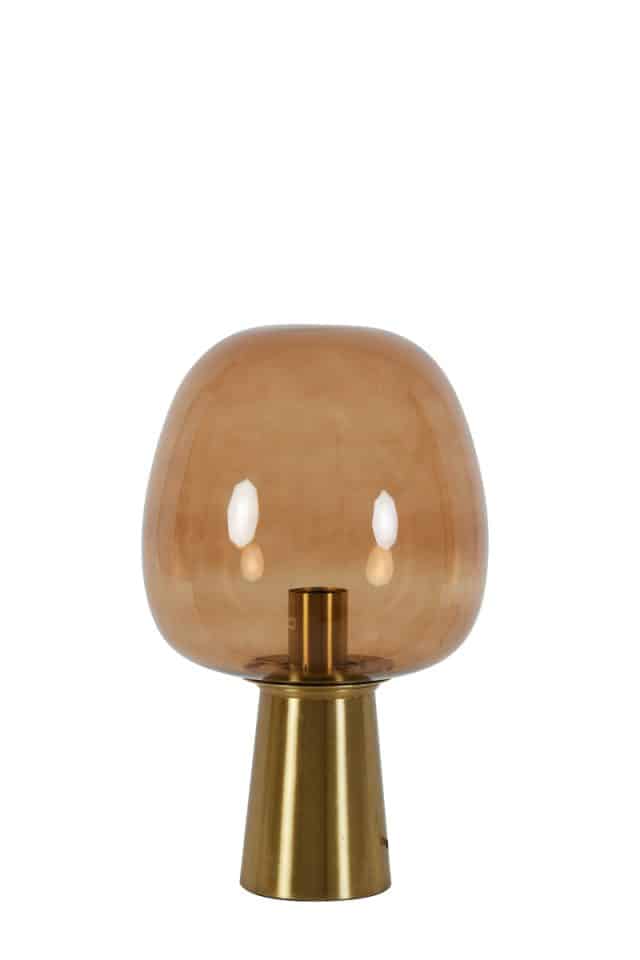 Tischleuchte Maysony 8211 22 215 40 Cm 8211 Glas Braun Bronze 8211 Rhb Home Amp Living