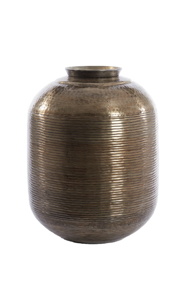 Vase Deco Lisboa 8211 45 215 60 Cm 8211 Antik Gold 8211 Rhb Home Amp Living