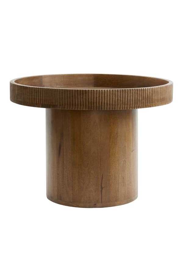Beistelltisch Kalomo 8211 60 215 44 Cm 8211 Holz Dunkelbraun 8211 Rhb Home Amp Living