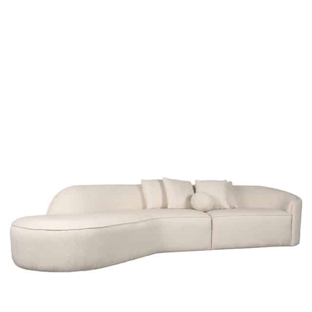 Sofa Stelvio 8211 Beige 8211 Boucl 8211 4 Sitzer Ecke Links 8211 Label51 8211 Rhb Home Amp Living