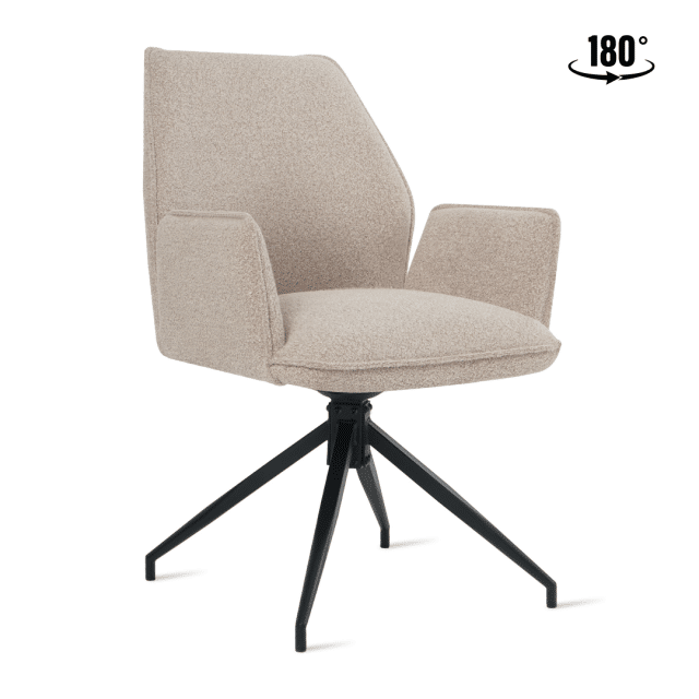 Esszimmerstuhl Jill 8211 Boucl Taupe 8211 Rhb Home Amp Living