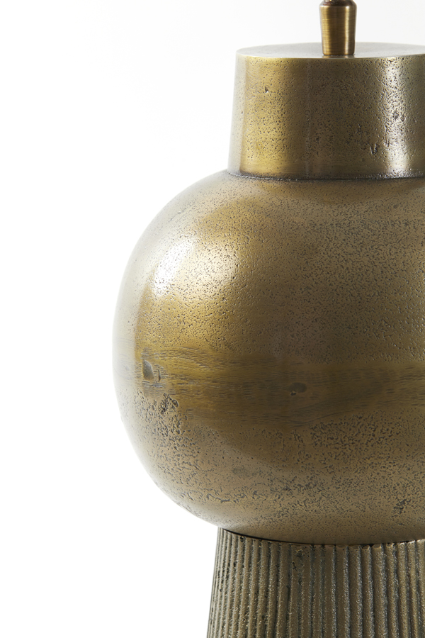 Lampenfuß 18 215 33 Cm Shaka Antique Bronze