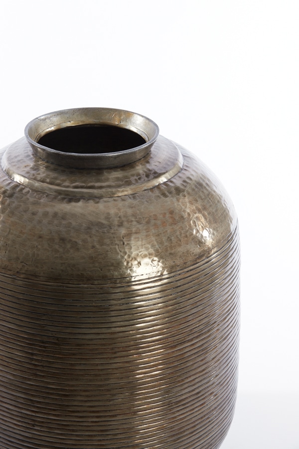 Vase Deco Lisboa 8211 45 215 60 Cm 8211 Antik Gold 8211 Rhb Home Amp Living