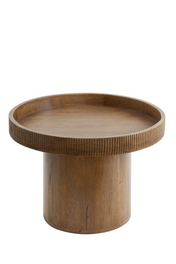 Beistelltisch Kalomo 8211 60 215 44 Cm 8211 Holz Dunkelbraun 8211 Rhb Home Amp Living