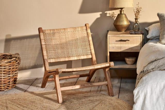 Stuhl 8211 Akazienholz Geflochtenes Rattan 8211 Nkuku Madrisana 8211 Rhb Home Amp Living