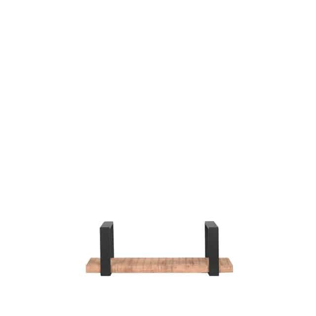 Wanddekoration Slam Wandregal 8211 Schwarz 8211 Mangoholz 8211 M 8211 Label51 8211 Rhb Home Amp Living