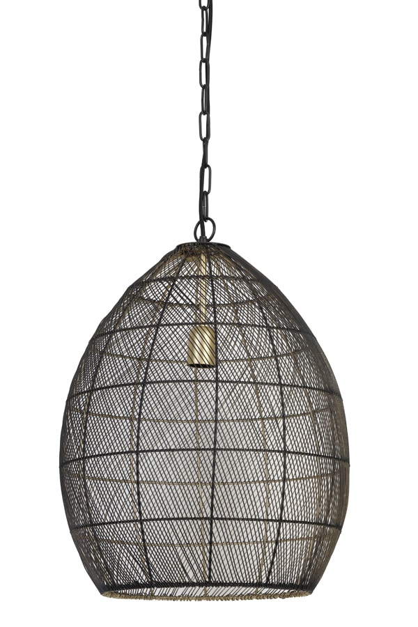 Hängeleuchte Meya 8211 40 215 53 Cm 8211 Schwarz Gold 8211 Rhb Home Amp Living