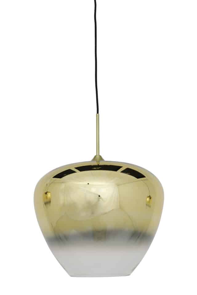 Hängeleuchte Mayson 8211 40 215 34 Cm 8211 Glas Gold Klar Gold 8211 Rhb Home Amp Living
