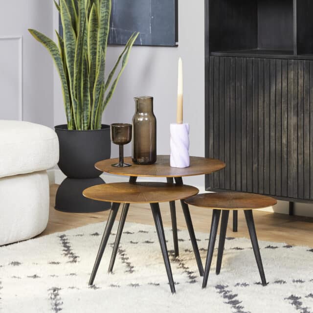 Beistelltisch 8211 Set Ryas 8211 Rhb Home Amp Living