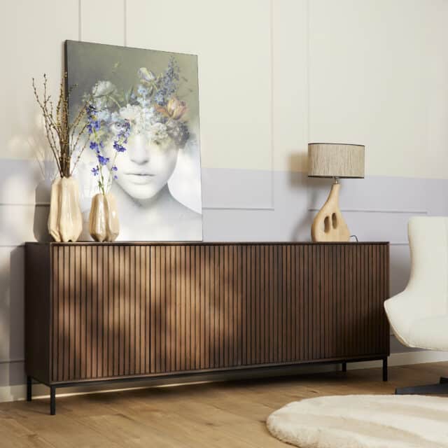Sideboard Madison 8211 Nussbaum 8211 210 Cm 8211 Rhb Home Amp Living