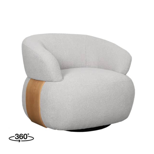 Draaifauteuil Valenza 8211 83x79x73 Cm 8211 Rhb Home Amp Living
