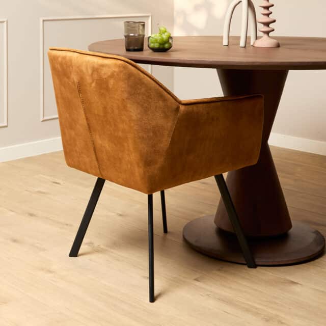 Esszimmerstuhl Emma 8211 Samt Gelb 8211 Rhb Home Amp Living