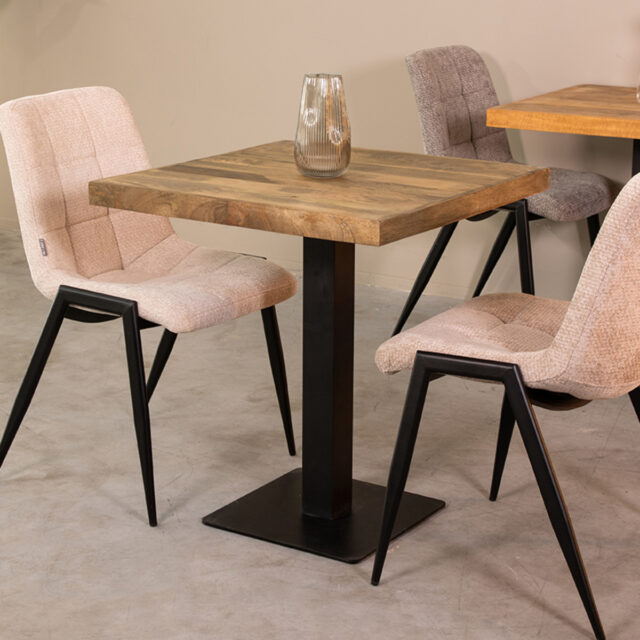 Eetkamertafel Tafelblad Straight Edge 8211 Rough 8211 Mangohout 8211 70 Cm Straight 8211 Rhb Home Amp Living