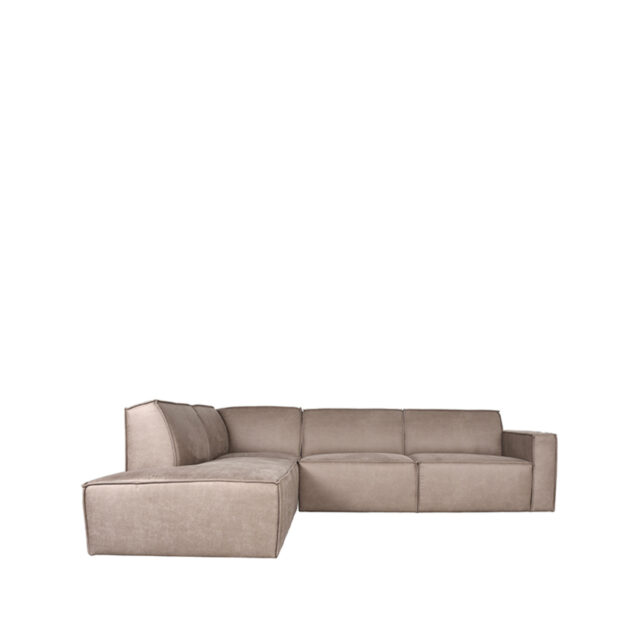 Sofa Kay 8211 Taupe 8211 Mikrofaser 8211 Ottomane 2 5 Sitzer 8211 Label51 8211 Rhb Home Amp Living