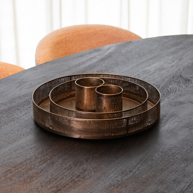 Kerzenhalter 8211 Antik Gold 8211 Metall 8211 Rhb Home Amp Living