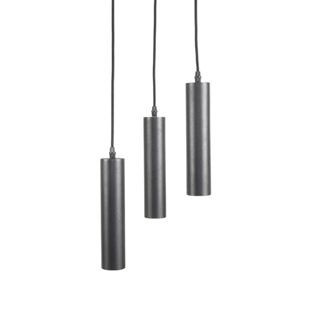 Hängeleuchte Ferroli 8211 Schwarz 8211 Metall 8211 3 Lichter 8211 Rhb Home Amp Living