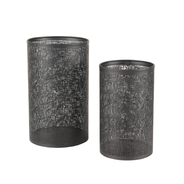 Kerzenhalter 8211 Schwarz 8211 Metall 8211 Rhb Home Amp Living