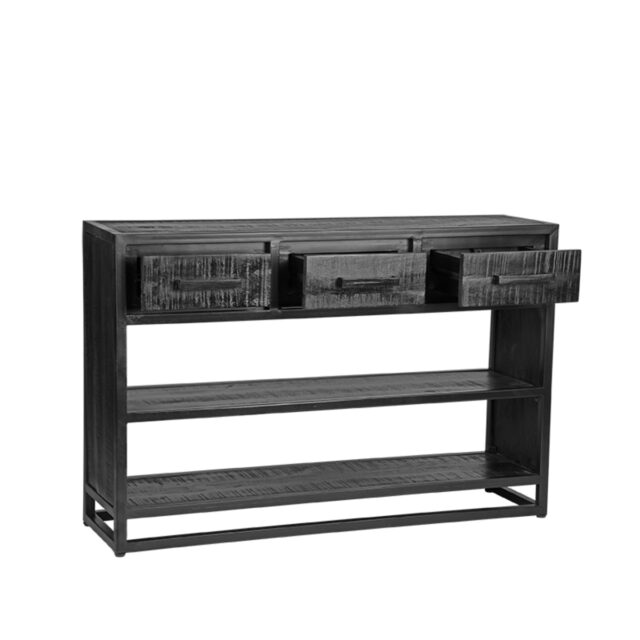 Beistelltisch Chili 8211 Schwarz 8211 Mangoholz 8211 Label51 8211 Rhb Home Amp Living