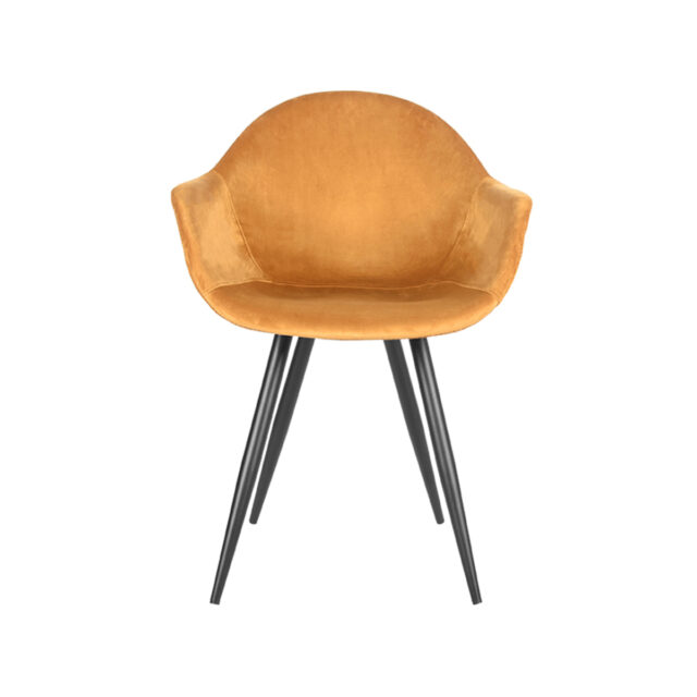 Esszimmerstuhl Forli 8211 Ocker 8211 Samt 8211 Label51 8211 Rhb Home Amp Living