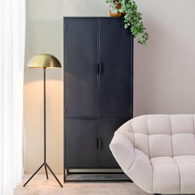 Ablageschrank Luff 8211 Schwarz 8211 Metall 8211 Label51 8211 Rhb Home Amp Living