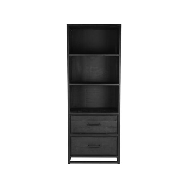 Bücherregal Chili 8211 Schwarz 8211 Mangoholz 8211 Label51 8211 Rhb Home Amp Living