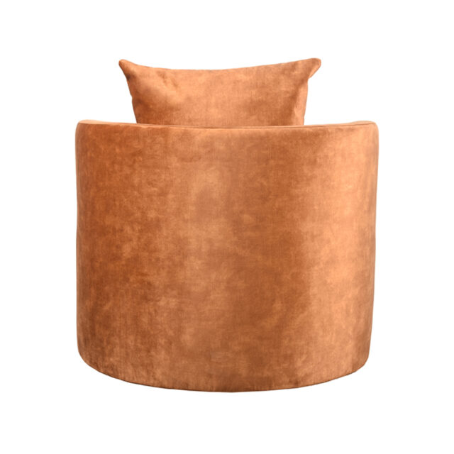 Sessel Evy 8211 Ocker 8211 Velours 8211 Rhb Home Amp Living