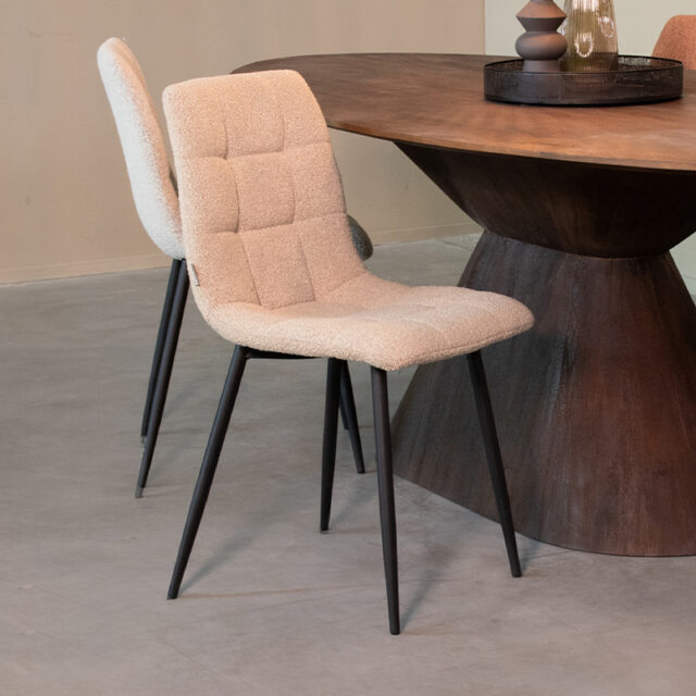 Esszimmerstuhl Juul 8211 Sand 8211 Boucle 8211 Label51 8211 Rhb Home Amp Living