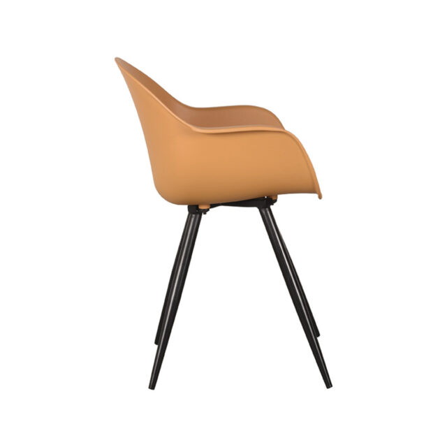 Esszimmerstuhl Luca 8211 Ocker 8211 Kunststoff 8211 Label51 8211 Rhb Home Amp Living