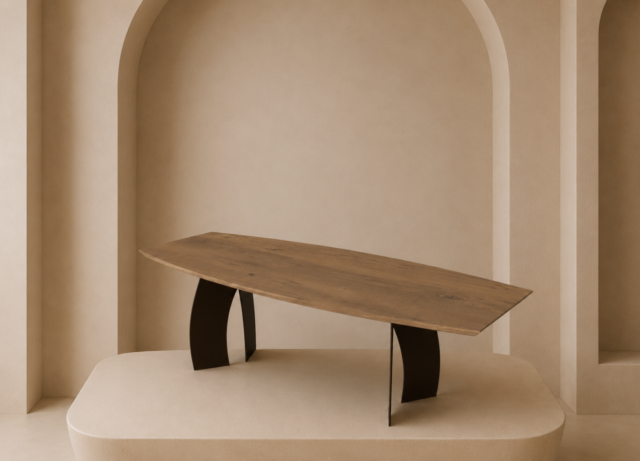 Esstisch im Bootsdesign