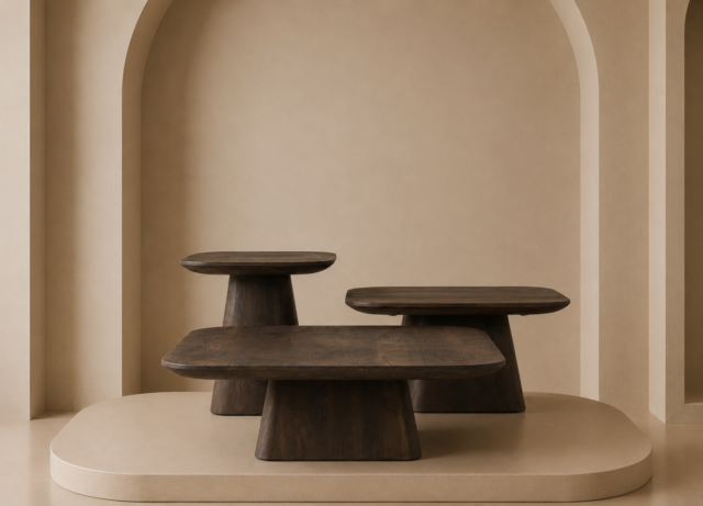 Couchtisch-Set Ron Square